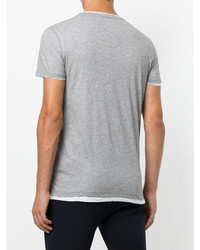 T-shirt gris Majestic Filatures