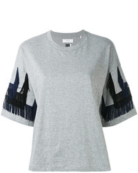 T-shirt gris Facetasm