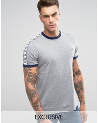 T-shirt gris Fred Perry