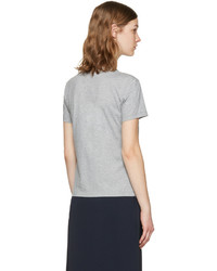 T-shirt gris MSGM