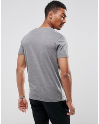 T-shirt gris Selected