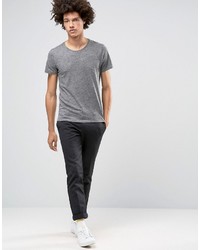 T-shirt gris Selected