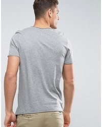 T-shirt gris Selected