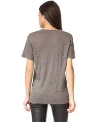 T-shirt gris Iro . Jeans