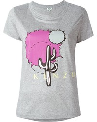 T-shirt gris Kenzo