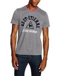 T-shirt gris Le Coq Sportif