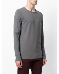 T-shirt gris Tomas Maier
