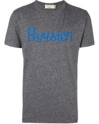 T-shirt gris MAISON KITSUNÉ