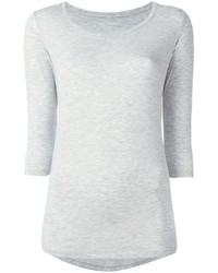 T-shirt gris Majestic Filatures