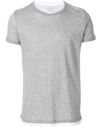 T-shirt gris Majestic Filatures