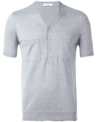 T-shirt gris Paolo Pecora