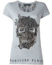 T-shirt gris Philipp Plein