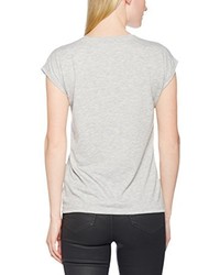 T-shirt gris Pieces