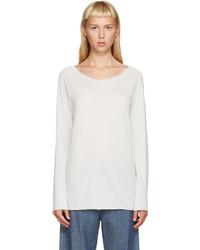 T-shirt gris Raquel Allegra