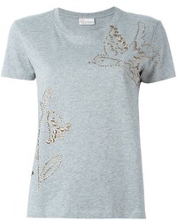 T-shirt gris RED Valentino