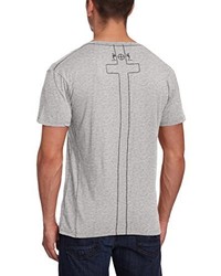 T-shirt gris Religion