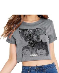 T-shirt gris Rockoff Trade