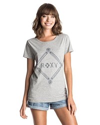 T-shirt gris Roxy