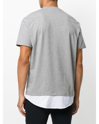 T-shirt gris Neil Barrett