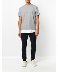 T-shirt gris Neil Barrett