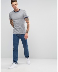 T-shirt gris Fred Perry