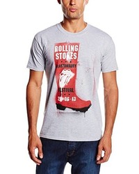 T-shirt gris The Rolling Stone