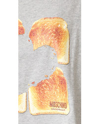 T-shirt gris Moschino