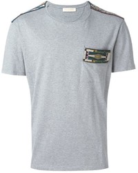 T-shirt gris Valentino