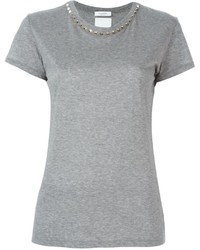 T-shirt gris Valentino
