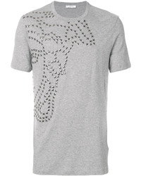 T-shirt gris Versace