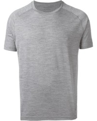 T-shirt gris Z Zegna