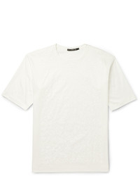 T-shirt imprimé beige Issey Miyake
