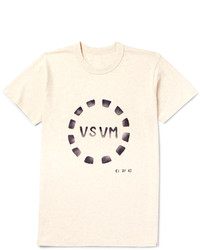 T-shirt imprimé beige VISVIM