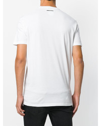 T-shirt imprimé blanc DSQUARED2