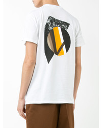 T-shirt imprimé blanc Neil Barrett