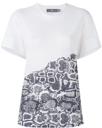 T-shirt imprimé blanc adidas by Stella McCartney