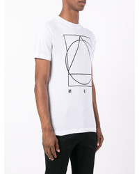 T-shirt imprimé blanc McQ