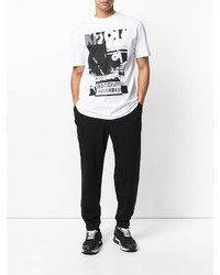 T-shirt imprimé blanc McQ