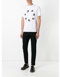 T-shirt imprimé blanc McQ