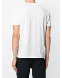 T-shirt imprimé blanc Neil Barrett