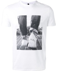 T-shirt imprimé blanc Armani Jeans