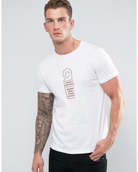 T-shirt imprimé blanc Asos