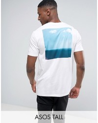 T-shirt imprimé blanc Asos