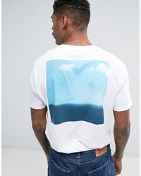 T-shirt imprimé blanc Asos