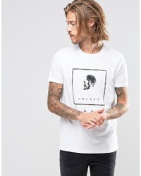 T-shirt imprimé blanc Asos