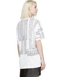 T-shirt imprimé blanc Givenchy