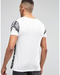 T-shirt imprimé blanc Asos