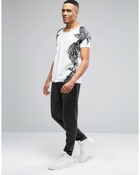 T-shirt imprimé blanc Asos