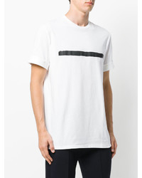 T-shirt imprimé blanc Neil Barrett