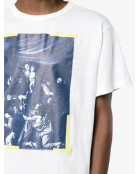 T-shirt imprimé blanc Off-White